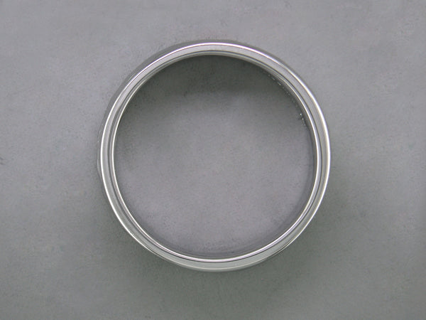 TEXTURED PLATINUM RING