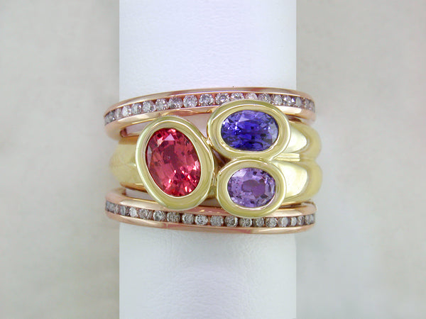SAPPHIRE 3-STONE RING