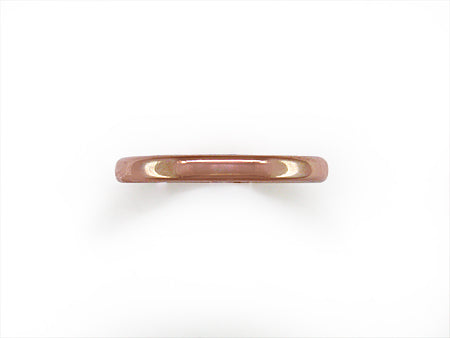 18K PINK GOLD BAND