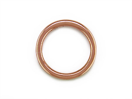 18K PINK GOLD BAND