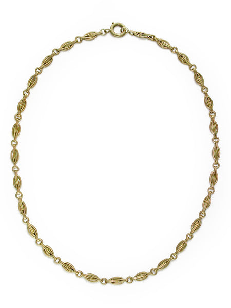 ANTIQUE FRENCH EDWARDIAN CHAIN NECKLACE