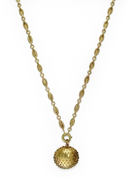 ANTIQUE FRENCH EDWARDIAN CHAIN NECKLACE