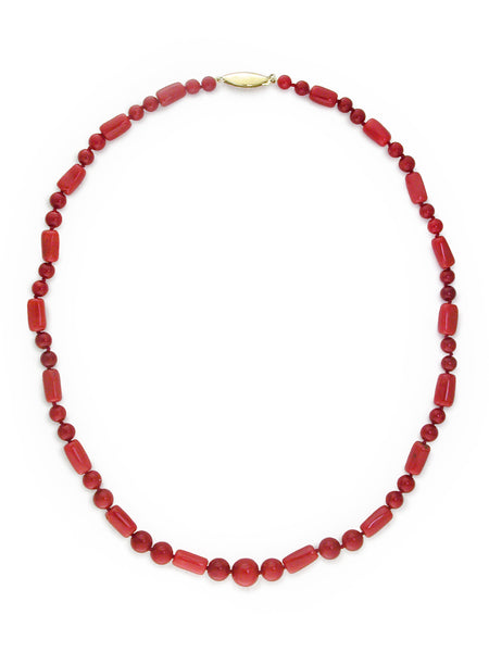 TUBE CORAL NECKLACE