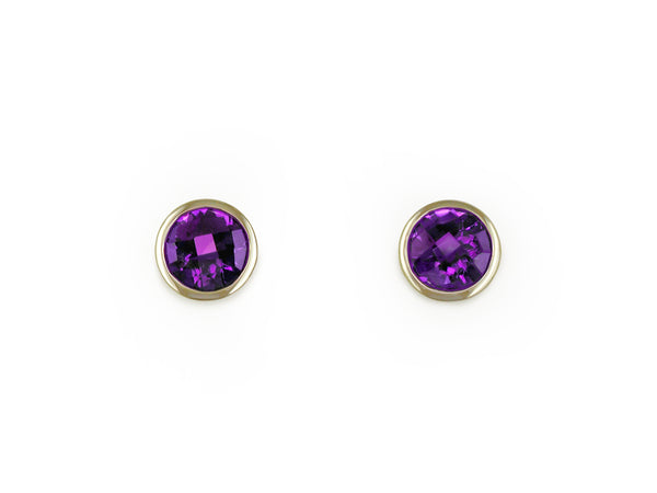 GEMSTONE STUD EARRINGS