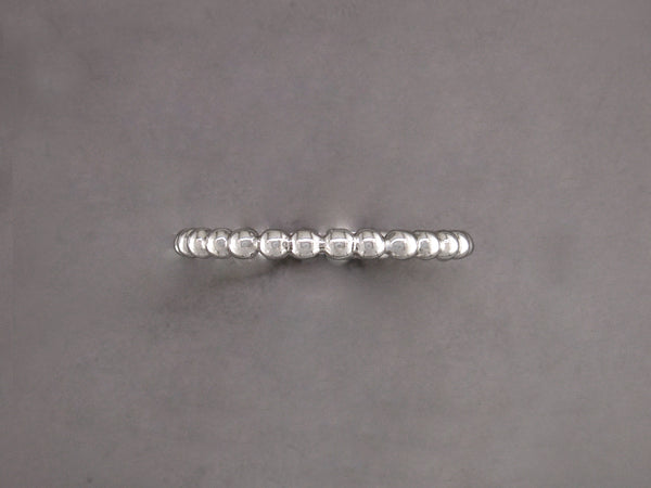 SMALL BEADED GUARD RINGS