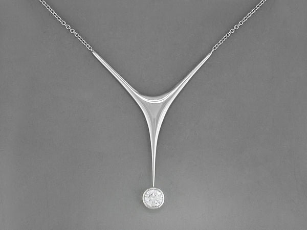 DIAMOND 'Y' NECKLACE