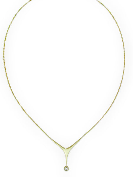 DIAMOND 'Y' NECKLACE