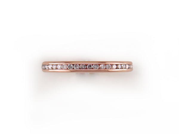 GREY DIAMOND ETERNITY RING