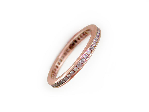 GREY DIAMOND ETERNITY RING