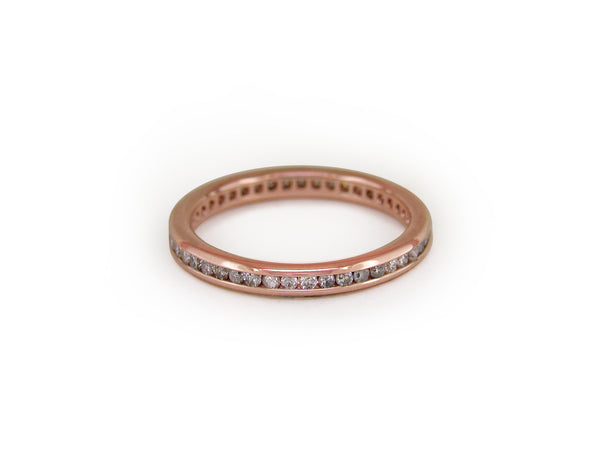 GREY DIAMOND ETERNITY RING