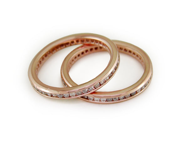 GREY DIAMOND ETERNITY RING
