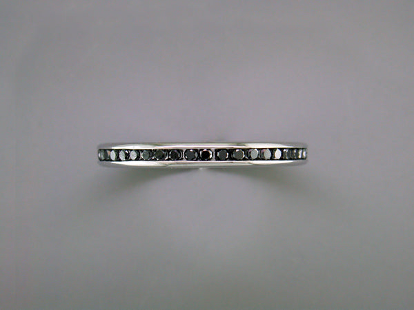 BLACK DIAMOND ETERNITY RING