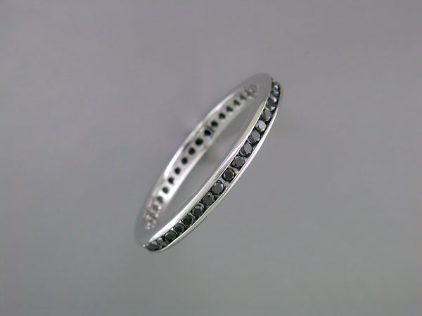 BLACK DIAMOND ETERNITY RING