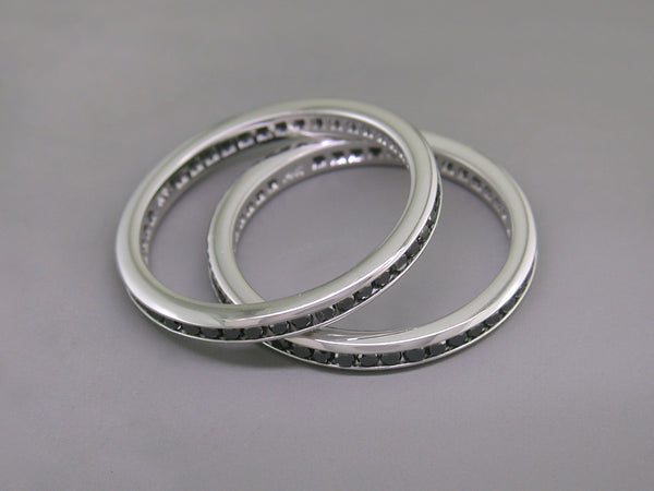 BLACK DIAMOND ETERNITY RING