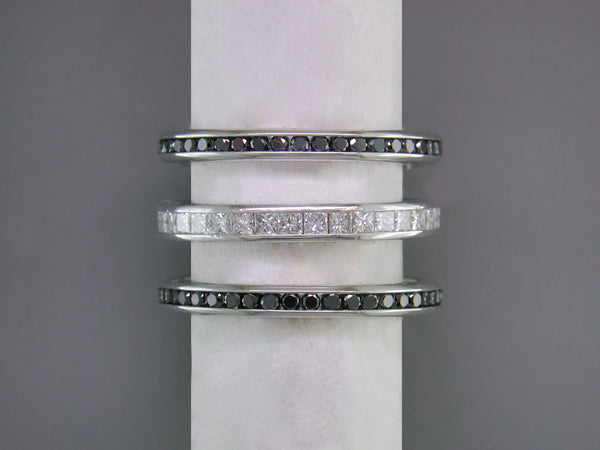 BLACK DIAMOND ETERNITY RING
