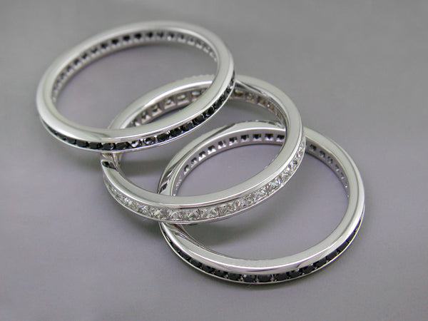 BLACK DIAMOND ETERNITY RING