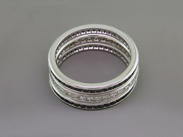 BLACK DIAMOND ETERNITY RING