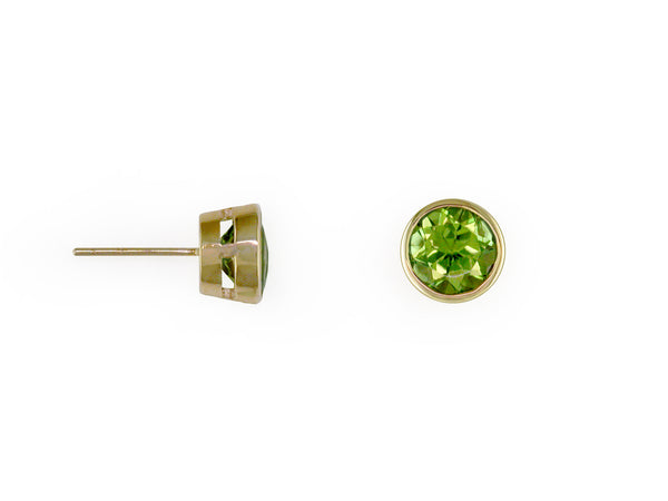 GEMSTONE STUD EARRINGS