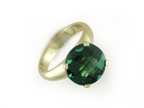 ROUND GEMSTONE RINGS