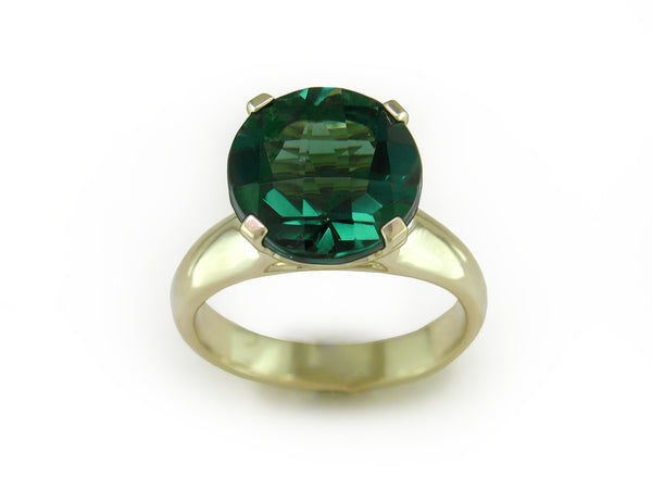 ROUND GEMSTONE RINGS