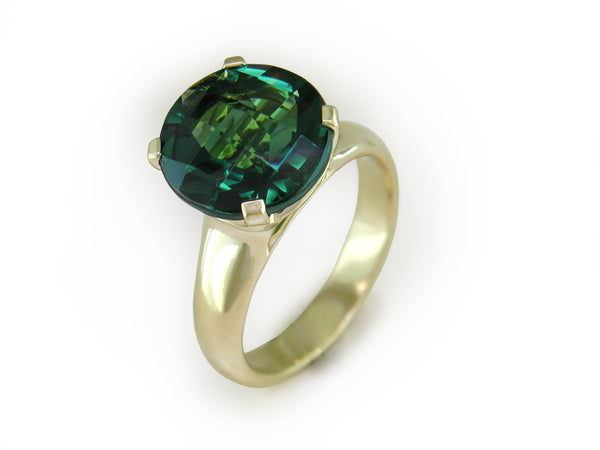 ROUND GEMSTONE RINGS
