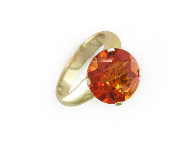 ROUND GEMSTONE RINGS