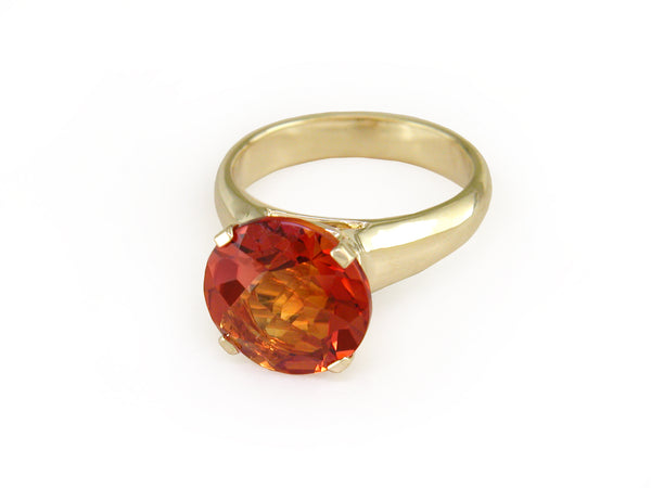 ROUND GEMSTONE RINGS