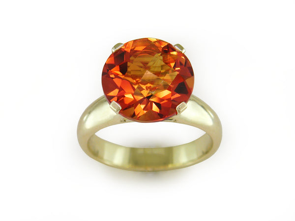 ROUND GEMSTONE RINGS