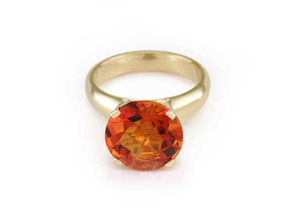 ROUND GEMSTONE RINGS