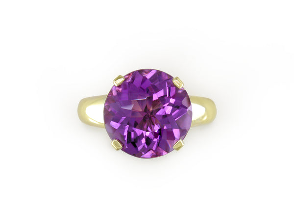ROUND GEMSTONE RINGS