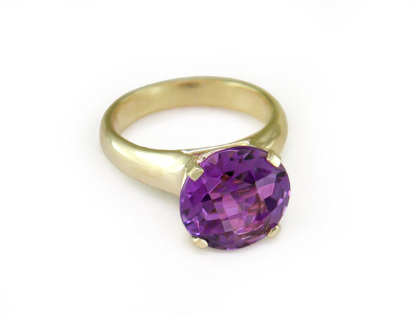 ROUND GEMSTONE RINGS