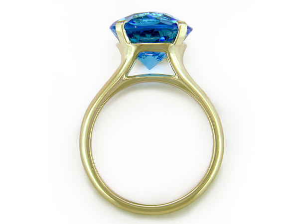 ROUND GEMSTONE RINGS