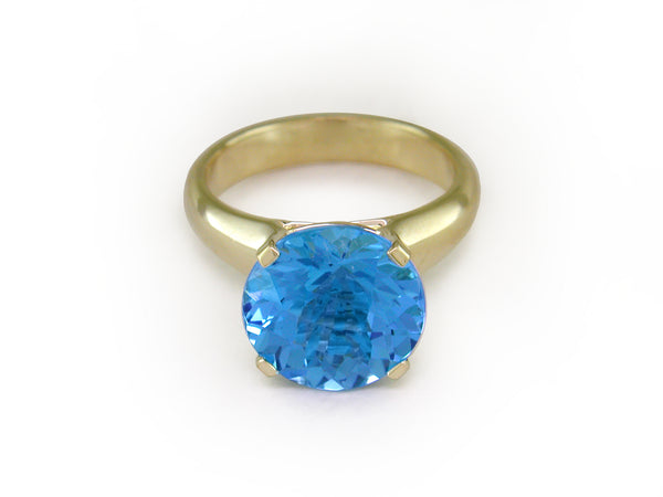 ROUND GEMSTONE RINGS