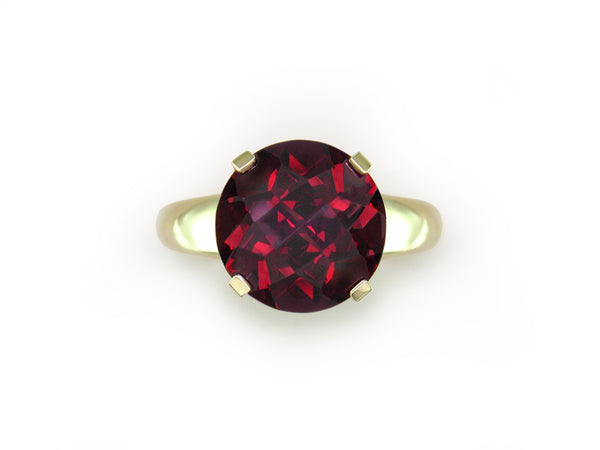 ROUND GEMSTONE RINGS