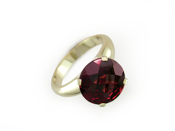 ROUND GEMSTONE RINGS