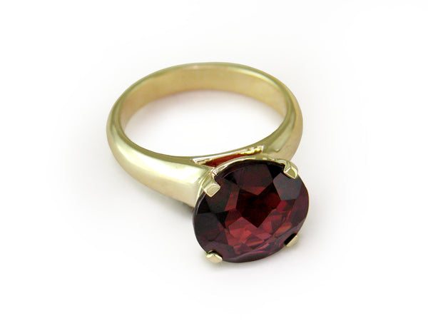 ROUND GEMSTONE RINGS