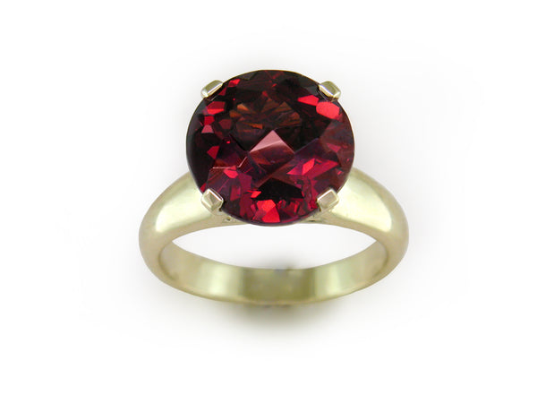 ROUND GEMSTONE RINGS