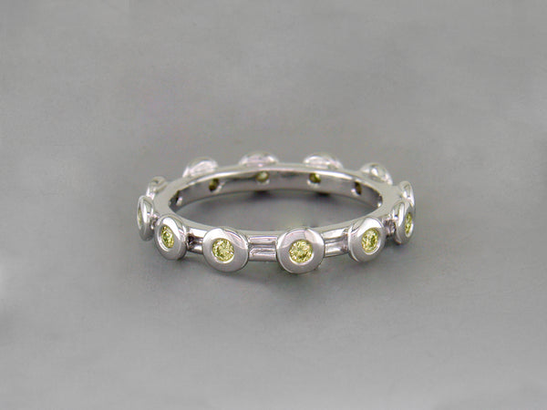 COLOR DIAMOND 12-STONE RINGS