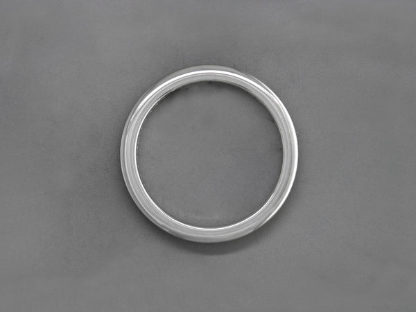 WHITE GOLD, WHITE DIAMOND CHANNEL SET ETERNITY RING
